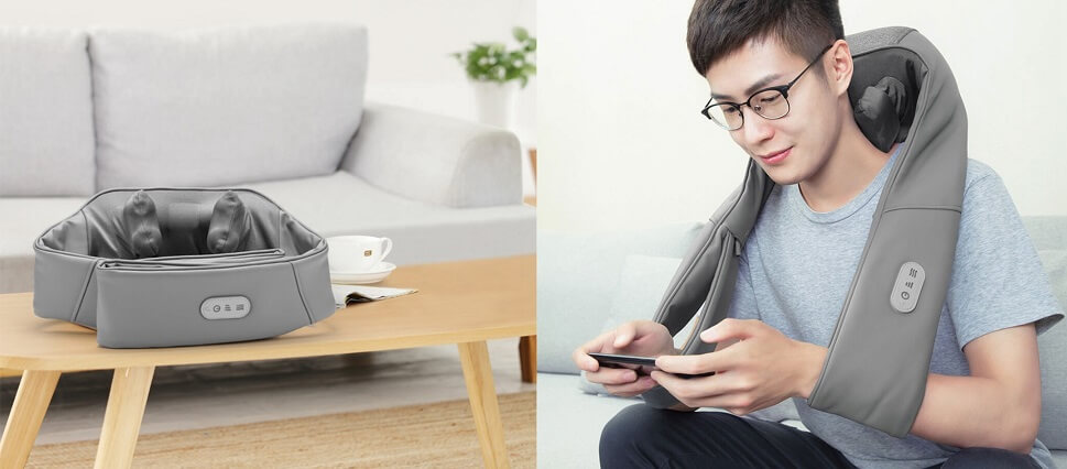 удобный шейный массажер Сяоми