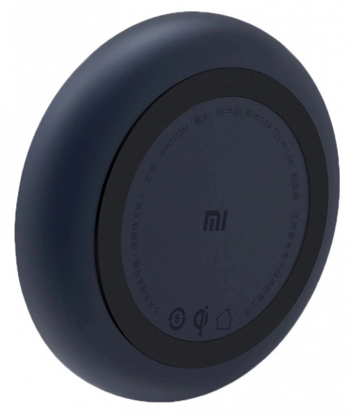 Беспроводное зарядное устройство Xiaomi Mi Wireless Charging Pad (WPC03ZM), черный фото 3